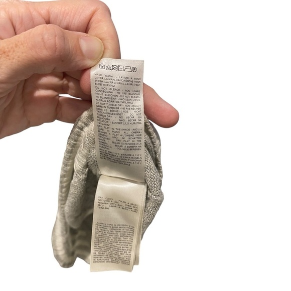 DIESEL MENS Multicolor Striped Sweater small lightweight w flaw linen - Picture 7 of 10